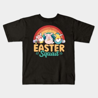 Easter Squad funny easter t shirt Kids T-Shirt